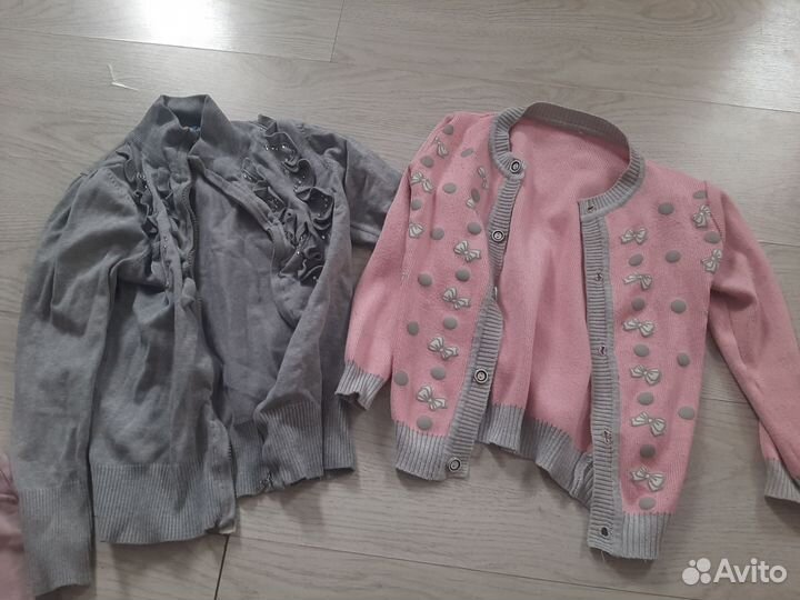 Вещи пакетом на девочку р128