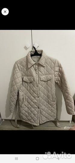 Куртка рубашка стеганая женская