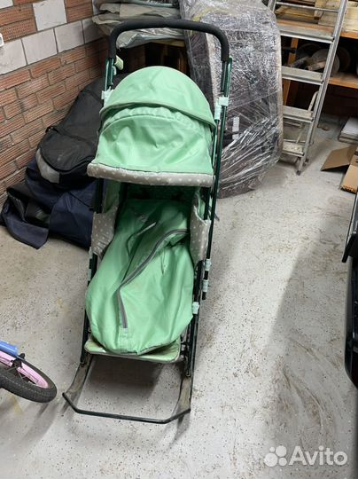 Санки коляска ника