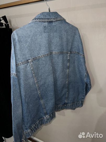 Джинсовый пиджак Stradivarius