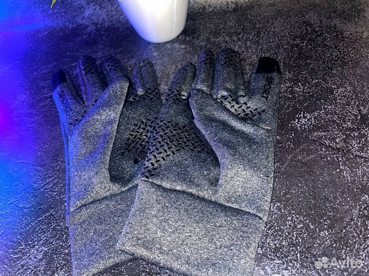 Перчатки Nike drill серые