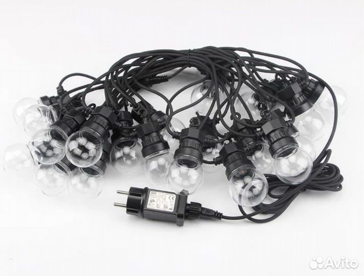 Ретро гирлянда уличная 13 м