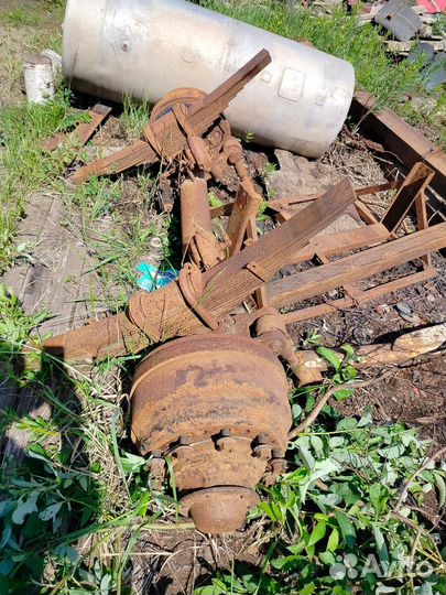 Мост от мазовского полуприцепа