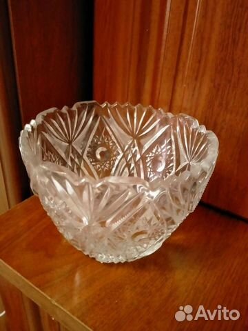 Хрустальная ваза