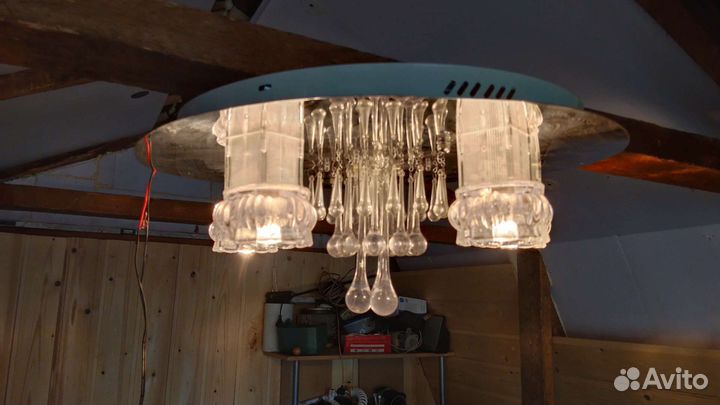 Люстра потолочная светодиодная бу