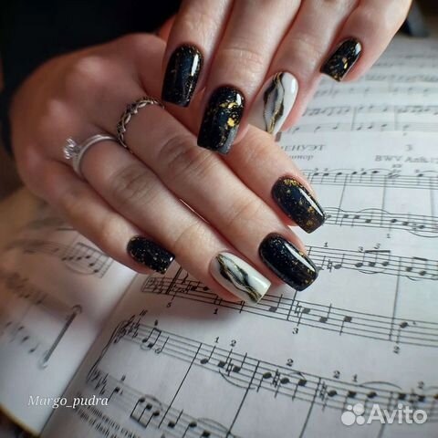 Маникюр гель пудрой (дип система)