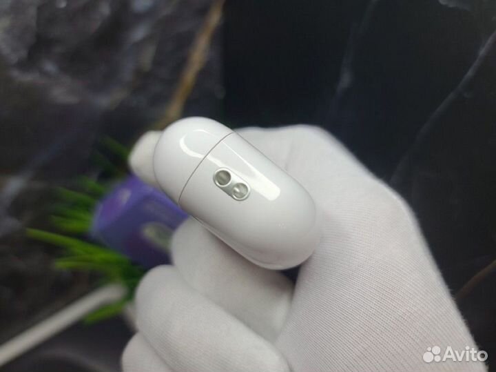 Airpods pro 2 с шумоподавлением, микрофоном