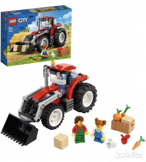 Lego city трактор 60287