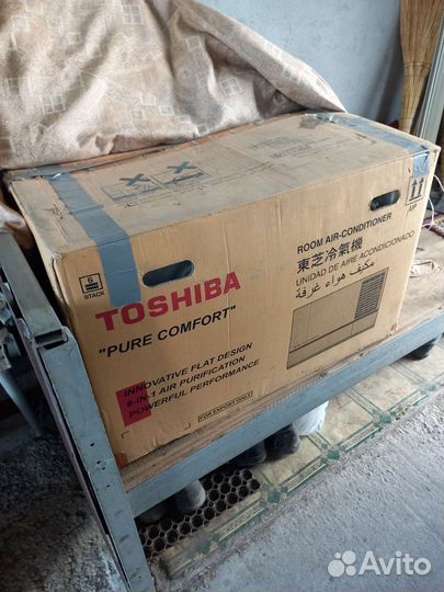 Кондиционер оконный toshiba новый 24