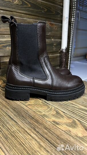 Zara ботинки челси для девочки