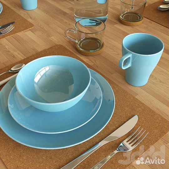 Посуда IKEA тарелки