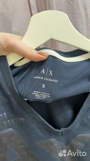 Armani exchange футболка
