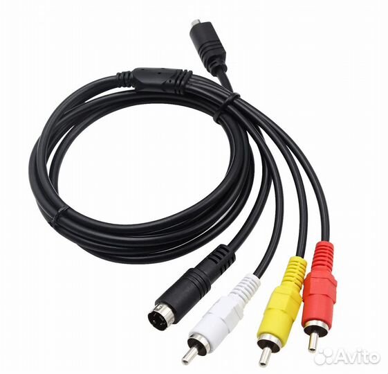 AV компонентный кабель, шнур для видеокамеры sony