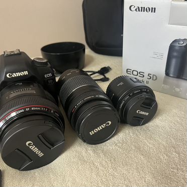 Объектив canon lens EF 85 mm 1:1,2