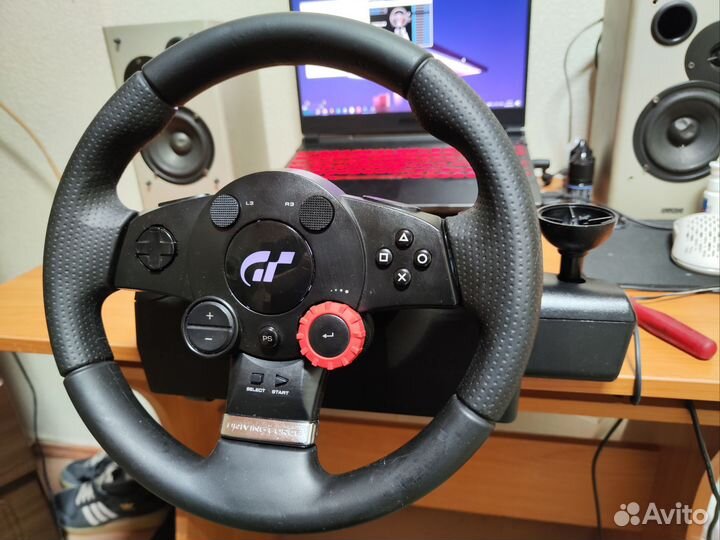 Игровой руль для пк Logitech Driving Force GT