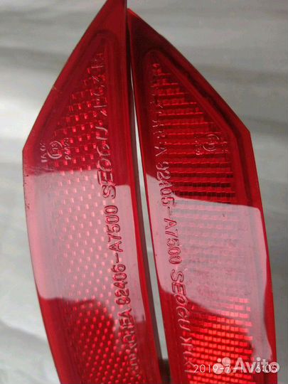 Kia Cerato A7 отражатель заднего бампера