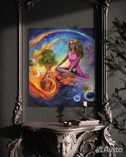 Интерьерная картина маслом