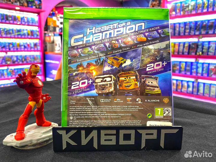 Xbox One Тачки 3 Навстречу победе (Новый) RUS SUB