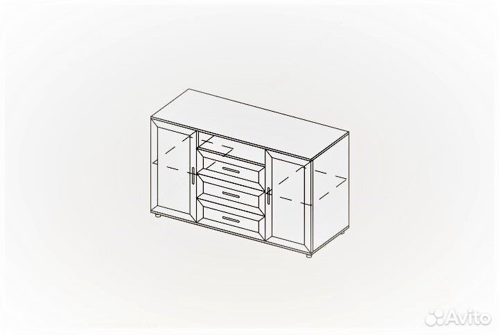 Тумба под телевизор новая