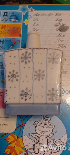 Графин штоф роспись снежинки