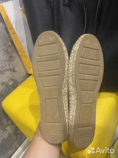 Кеды эспадрильи для девочки 34 обувь