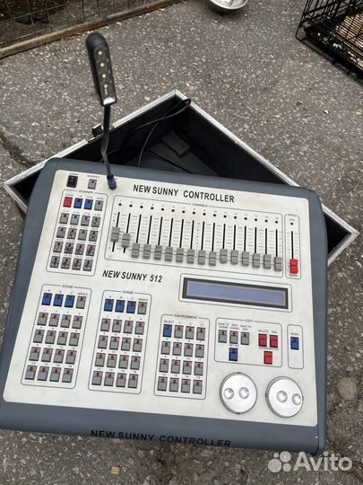 Световой пульт dmx new sunny 512
