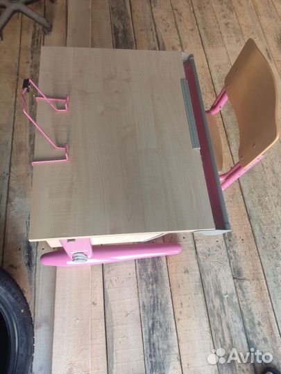 Растущая парта и стул деми