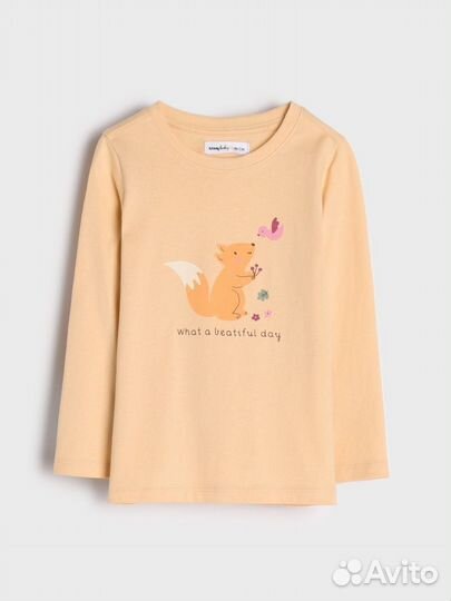 2в1 Лонгслив для девочки sinsay