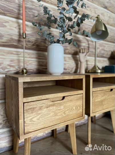 Тумба прикроватная деревянная