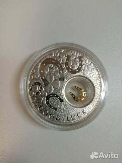 Монета Ниуэ 2 доллара, 2012 Удача - Подкова