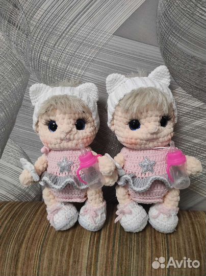 Мягкие плюшевые игрушки ручной работы