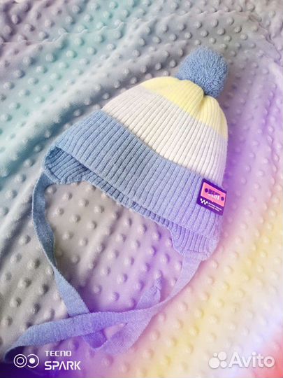 Зимняя шапка для мальчика