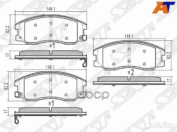 Колодки тормозные перед chevrolet captiva