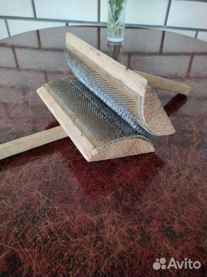 Ручные карды чёски для расчёсывания пуха, шерсти