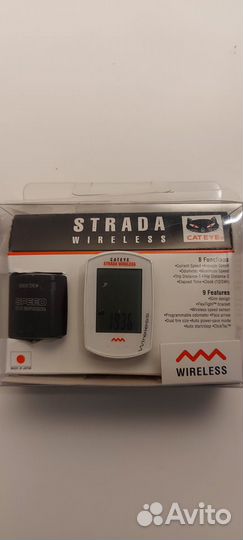 Велокомпьютер CAT EYE CC-RD300W (strada wireless)