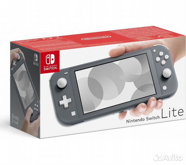 Игровая приставка Nintendo Switch Lite (серый)