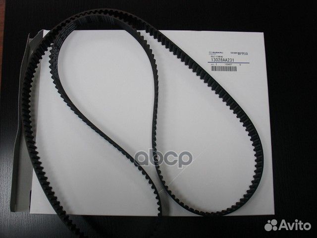 Ремень грм 1800X25X5 13028AA231 subaru