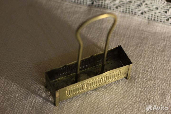 Латунь Салфетница, дверная ручка, кубок