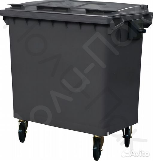 Бак пластиковый мусорный 770л R3907