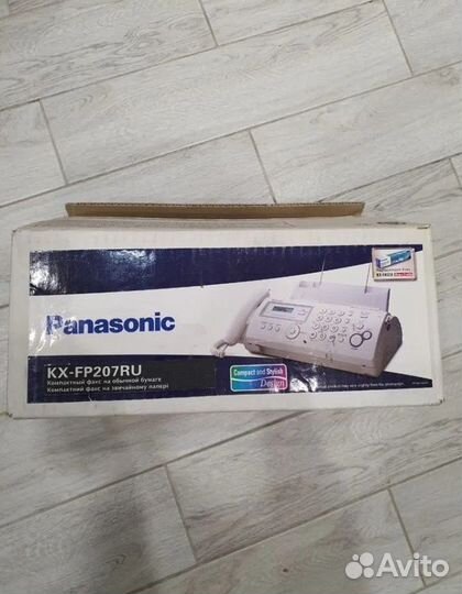 Факс Panasonic KX-fp207ru