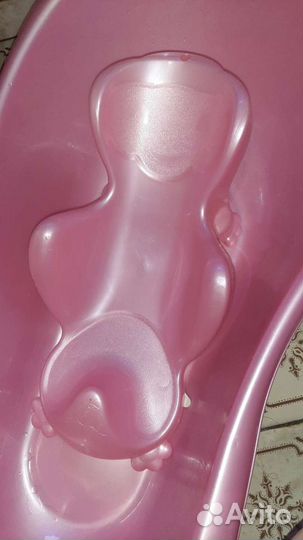 Ванночка для купания с горкой