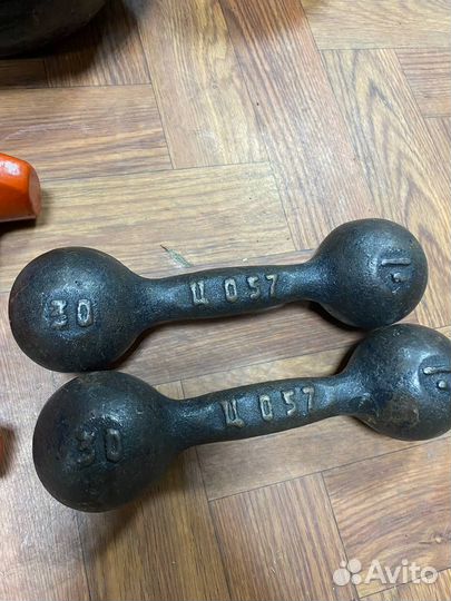 Гиря 16кг,гантели,эспандер
