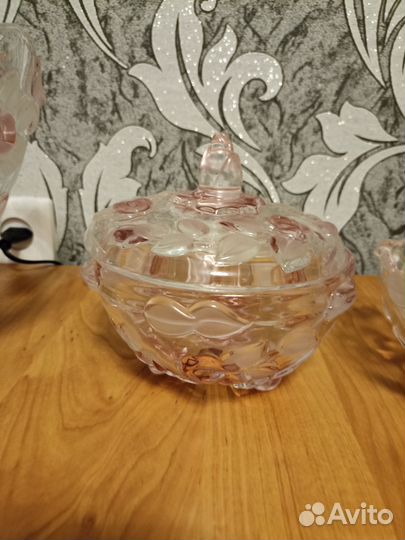 Вазы 3 шт для фруктов, конфет и сладостей