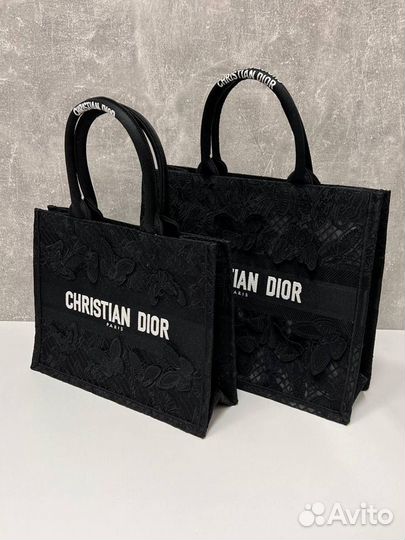 Сумка женская Dior Book Tote Butterfly шопер тоут