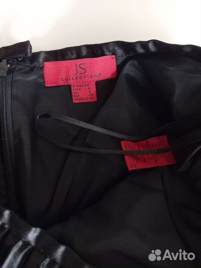 Юбка короткая черная