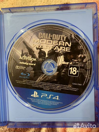 Call of duty modern warfare 2019 для ps4