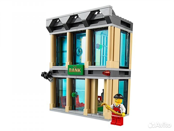 Конструктор Сити Ограбление на бульдозере 591дет