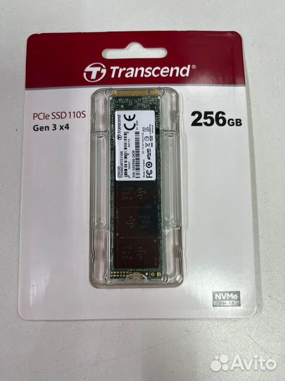 SSD новый M.2 nvme Transcend 256 gb 2280