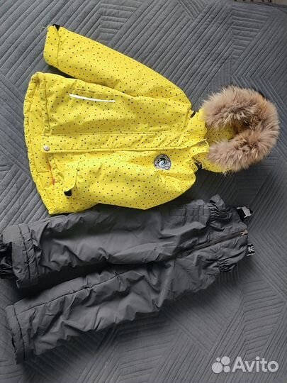 Зимний костюм для девочки 104