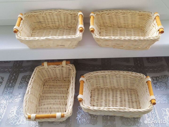 Новые плетеные корзинки